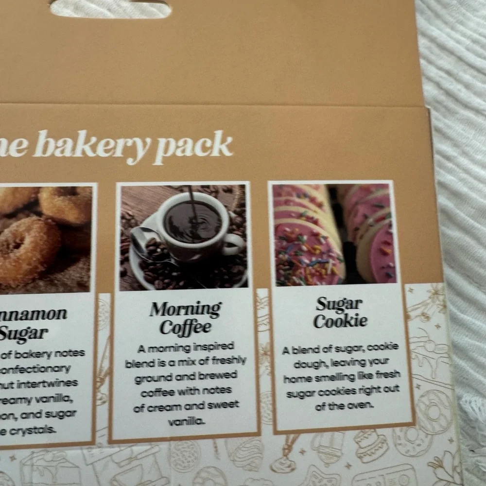 NEW Car Air Freshener Set of 4 - Bakery Pack Coffee, Donut, Cake, Cookie - Picture 8 of 8
